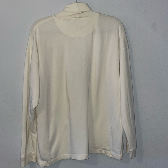 VINTAGE Gap Oversized Sweatshirt/Jersey Turtleneck - Picture 3 of 3